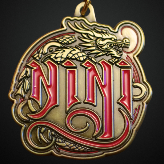 NiNi Bronze Dragon Keychain