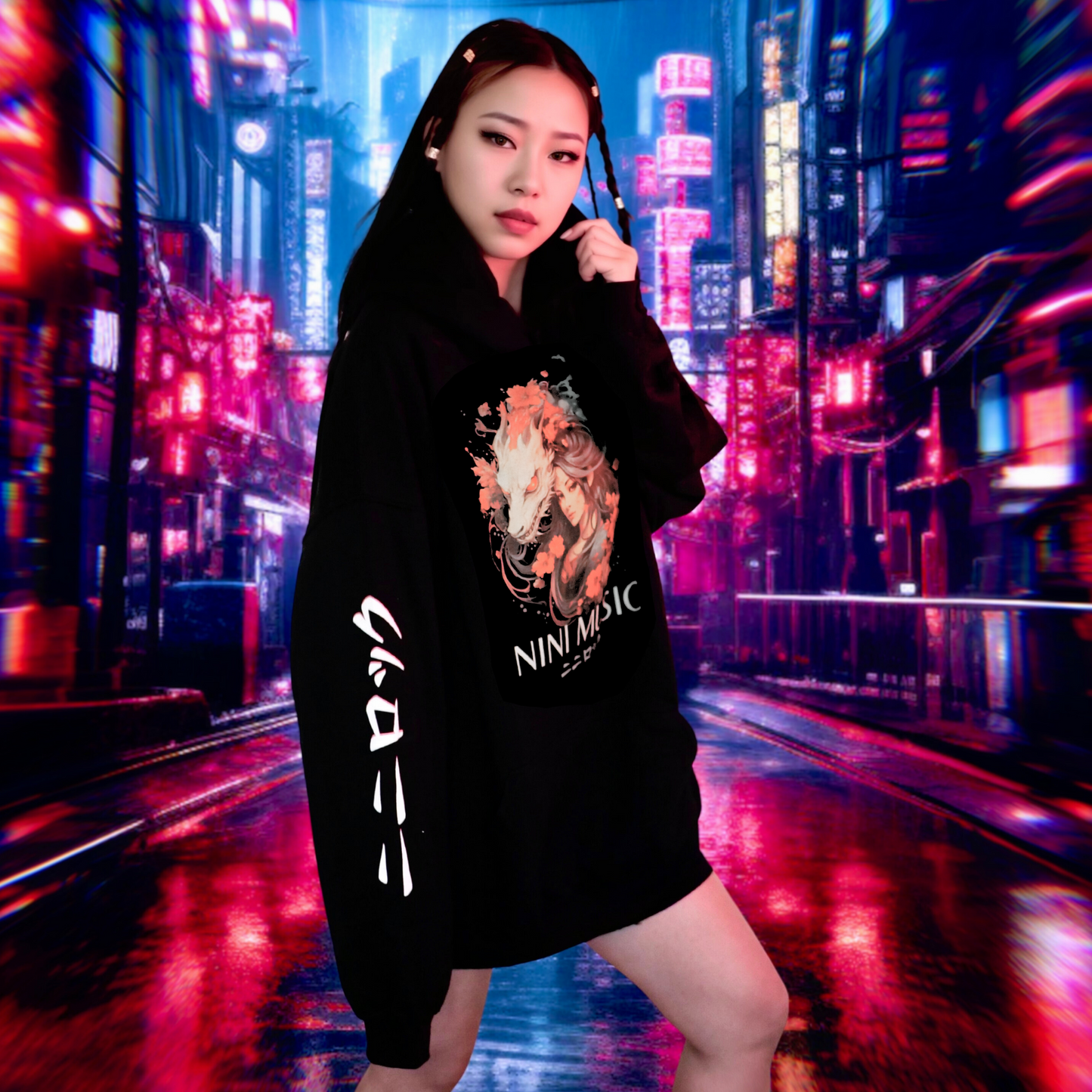 NiNi Music "Dragon" Hoodie